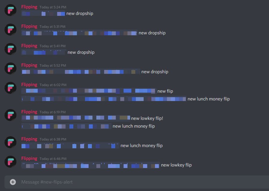 FlippingAIO's tweet photo. We are constantly finding flips for our members...

Not a quiet moment, non stop profit 💸

Only a small fraction of what we provide 😁 https://t.co/6P7GtDrq0y