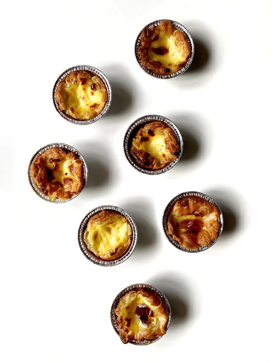 Portugese Egg Tart / Pastel De Nata  https://instagram.com/rorofoodie_?igshid=1f0m0xsg9r5cb