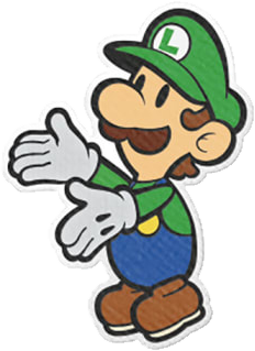 Jamey For The First Time Since Super Paper Mario Luigi Gets New Artwork For A Paper Mario Game Previously Super Was The Only Game To Give Him Artwork But