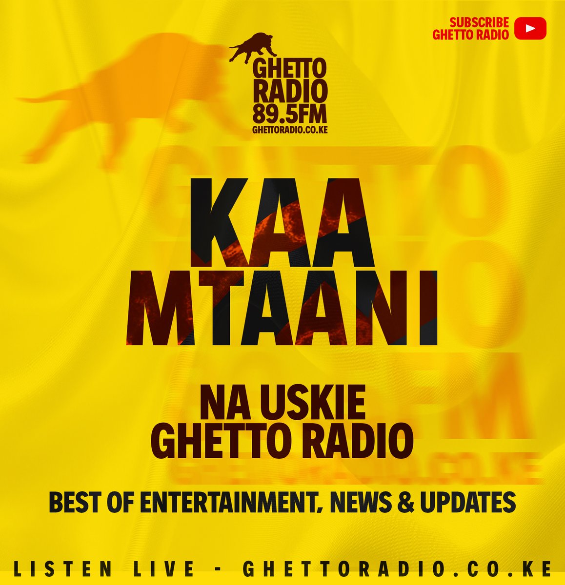 GhettoRadio895's tweet photo. Bado hakuna vaccine ya Corona, lakini tunaweza stop spread ya #Covid19Mtaani by observing social distance rule, kuvaa mask na pia usafi muhimu #staysHome #tibanisisi @TibaNiSisi #Brekko https://t.co/JqXOeLArY2