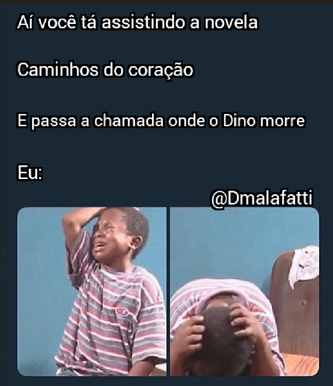 DMalafatti's tweet photo. Esse dia foi pra chorar....😅💔💔
#Osmutantes21 @GuiTrajano https://t.co/yrHqT4MTZM