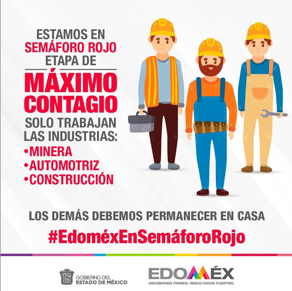 alfredodelmazo's tweet photo. Quedarse en casa es la mejor manera de ayudar. #EdoméxEnSemáforoRojo. 🚦🔴 https://t.co/8EFg7pz1fB