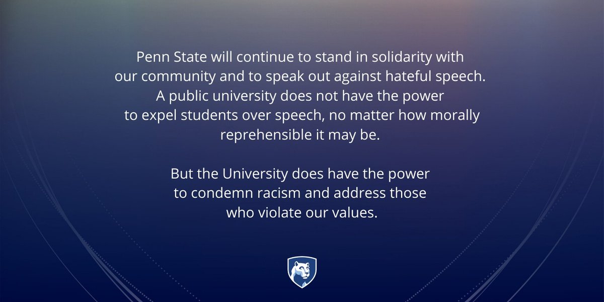 Penn State tweet media
