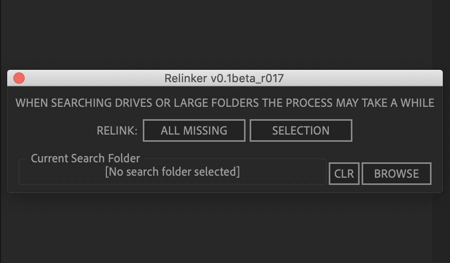 Made a little tool for work to relink files in AE - searches folders, checks image-seq durations, lets you choose from any found files - going to put it out for free in the next day or so, if anyone needs it #adobeae #ae #aescripts #aftereffects #motion #animation
