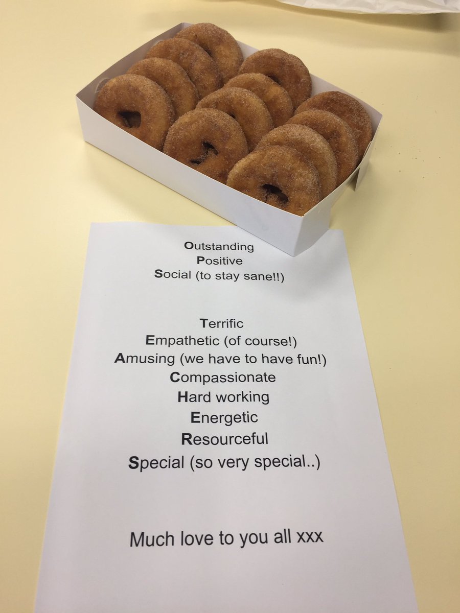 OPS staff wellbeing week- We nailed it!#ThankYouTeachers #EducationMatters