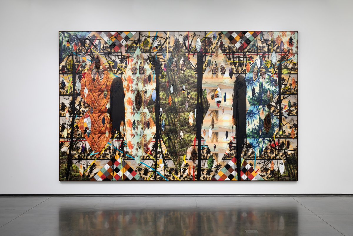 TimBogatz's tweet photo. 6) Rashid Johnson
2D, 3D, Installation, Video, and more, dealing with racial and cultural identity and contemporary issues. https://t.co/Xh3zYki2ts