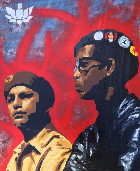 KellyPrideCPS's tweet photo. In solidarity w my black brothers and sisters. #BlackNBrownUNITY https://t.co/WHDGHEYQ6A