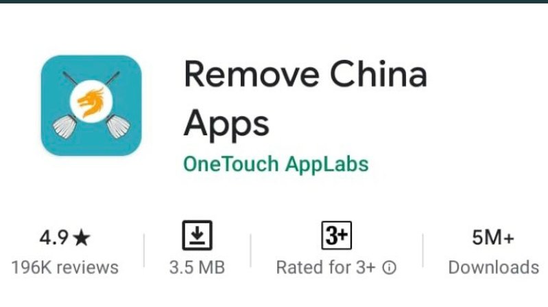 ajXdevelopers's tweet photo. INDIA: Viral mobile app with a 4.9 rating, called 'Remove China Apps', becomes unavailable on the Google Play Store.
#RemoveChinaApps #GooglePlayStore https://t.co/1AopBHy8K2