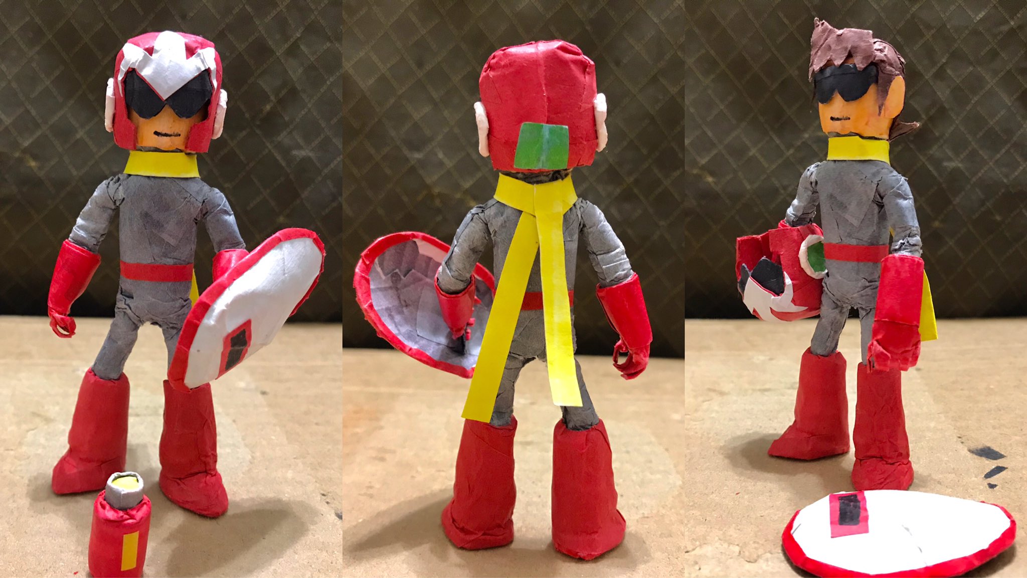 Firered Megaman ロックマン Capcom Artsandcrafts I Ve Patched Up Protoman Today I Ve Even Gave Him Eyes From Rockman X Dive Firered Megaman ロックマン Capcom Artsandcrafts I Ve Patched Up Protoman Today I Ve Even Gave Him Eyes From Rockman X Dive