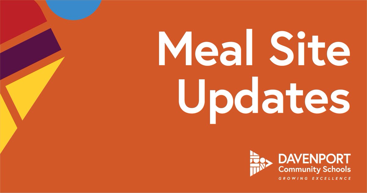 DavSchools's tweet photo. ALL MEAL SITE LOCATIONS WILL BE OPEN TOMORROW, WEDNESDAY, JUNE 3, 2020!

Any child between the ages of 1-18 years old may receive a lunch and breakfast at no cost at one of the following locations between 11am-1pm, Monday – Friday: https://t.co/lsCdBVq4Dc https://t.co/Tsyp4YuGot