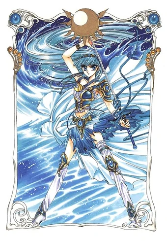 Ok, let's start then!:#100 Magic Knight Rayearth.-Best Girl: Umi Ryuuzaki. Probably one of my first waifus as a little kid. I loved this anime so much back then. A good part of my childhood QwQ The story is pretty cool as well with some really unexpected twists!