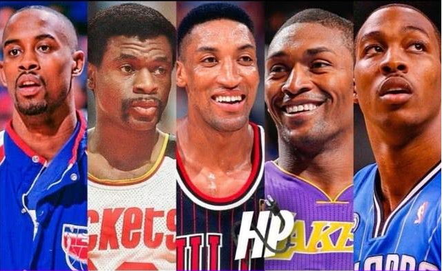 美媒按NBA球員私生子數量排出陣容，若是巔峰期的他們，這先發五虎能奪冠嗎？-黑特籃球-NBA新聞影音圖片分享社區