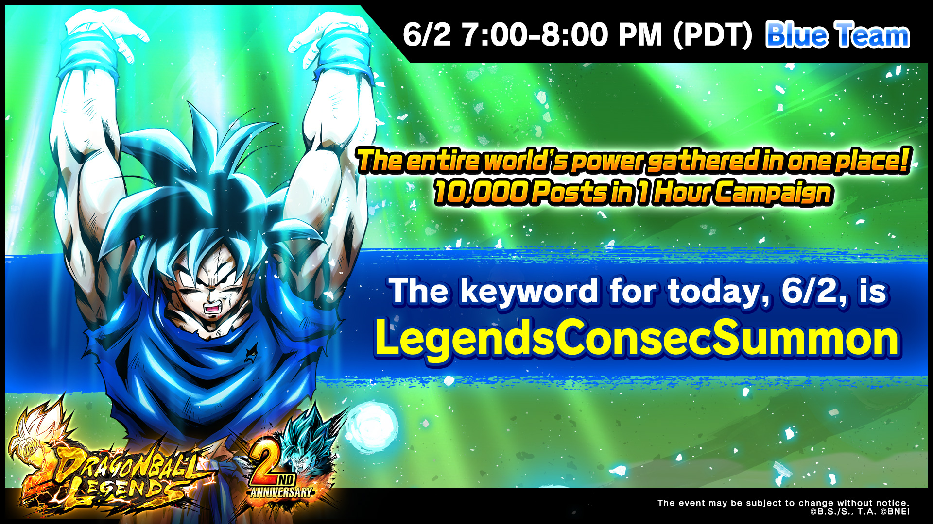 Dragon Ball Legends on Instagram: Legends Festival 2022 is finally here!  What are you looking forward to the most? . #DBLegends #D…
