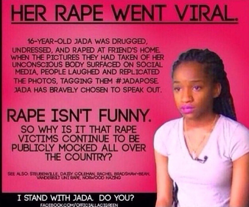 Snootybby's tweet photo. This is my first time in 6 years posting on twitter about me being a #SexualAssualtSuvior . My rape went viral on twitter and everyone thought it was hilarious. Today I’m no longer ashamed. I’m proud of who I am today & what GOD has done for me. #iamjada “CONTINUE TO SPEAK OUT”✊🏾 https://t.co/IXlQSMs5wv