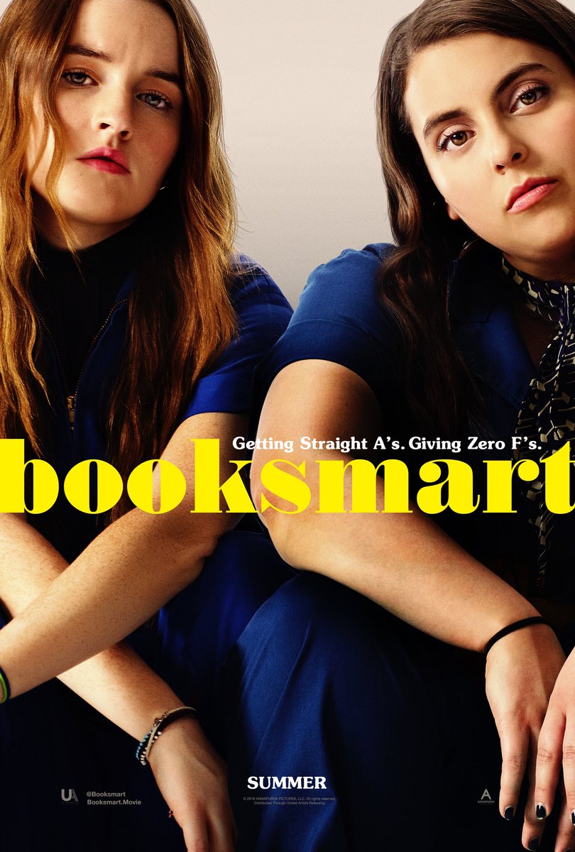 Day 2: Booksmart (2019) Dir. Olivia Wilde. A fun time that represents lesbians/wlw as normal as any teen relationship. They are not sexualized or treated as predators, either. Available on Hulu