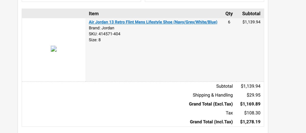 dawnkix1's tweet image. First time running, @launcherbot is the truth
2x orders, 12 pairs