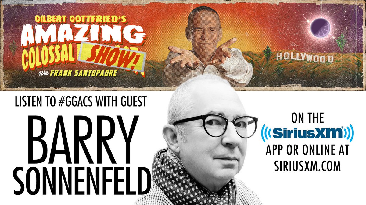 Gilbert Gottfried's Amazing Colossal Show! tweet media