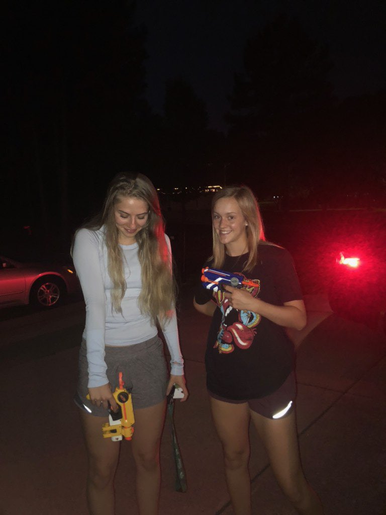 BOBSBALLERS3's tweet photo. @GHHSnerfpart2 @callusdaddy1 Katie racks in her SECOND kill. MVP at catching people lackin😩 https://t.co/mtBZ2X6VIn