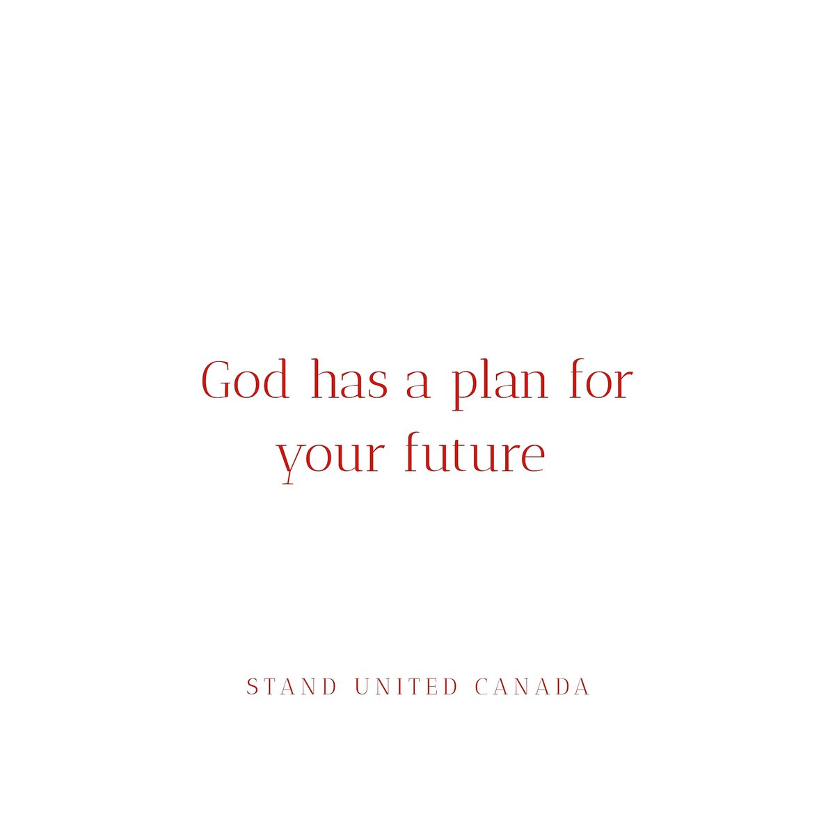 StandUnitedCan1's tweet photo. For I know the plans I have for you,” says the Lord . “They are plans for good and not for disaster, to give you a future and a hope.
Jeremiah 29:11 NLT https://t.co/Q7hr0kps1q