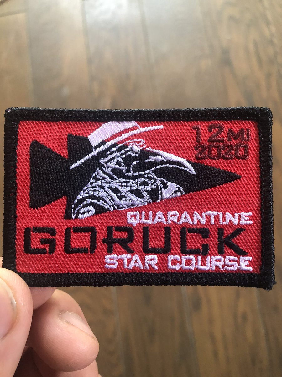 y01468231's tweet image. Virtual Star Course 12 miler のパッチとTシャツ来たわ☀️
早く本番のチャレンジに参加したいもんだ💪
#goruck
#starcourse 
#plagedoctor