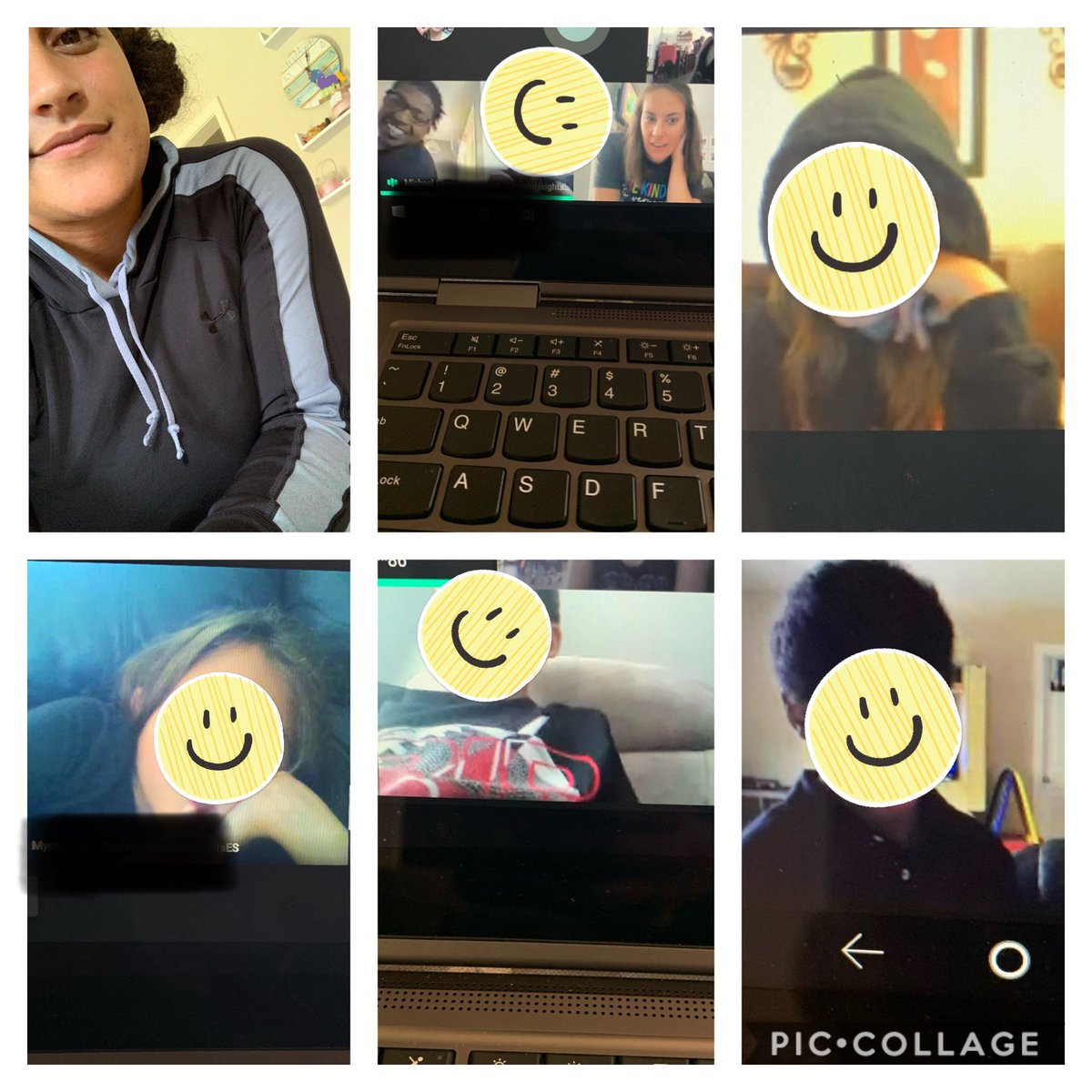 When I say my families &amp; students ARE TOP NOTCH!!! We had a special weekly mtg tonight where students wore all black to support black out Tuesday for #blacklivesmatter movement &amp; i could not be more proud to be their teacher, thank you <a href="/MsJillSLP/">Jill Ferguson</a> for joining &amp; participating