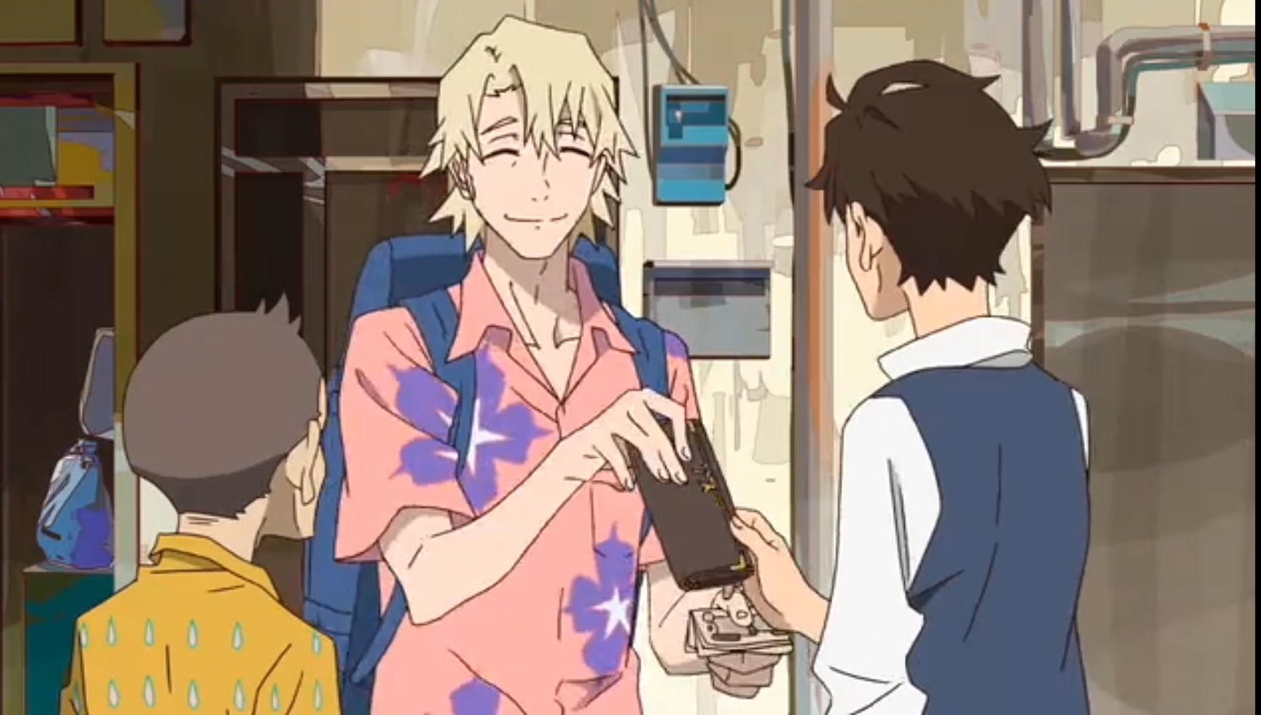 あおい 花園の愛娘 Great Pretender 1話 詐欺師の騙し合いアニメ 浄水器販売から始まり アメを6億円で売り付ける詐欺等 とにかく気が抜けない 詐欺の手口は分かりやすいけど そこが逆に楽しい って 最後の最後で騙された お前も