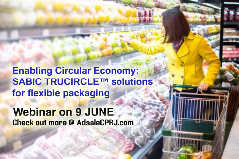 CHINAPLAS's tweet photo. To facilitate a better understanding of how TRUCIRCLE can support a #CircularEconomy in the #flexible #packaging #industry, SABIC will be hosting a Webinar on June 9. Check it out~
Details:https://t.co/2Aiv2X11gm
#Adsale #CPRJ #SABIC #Webinar #Plastics https://t.co/G4nbW2LKLF