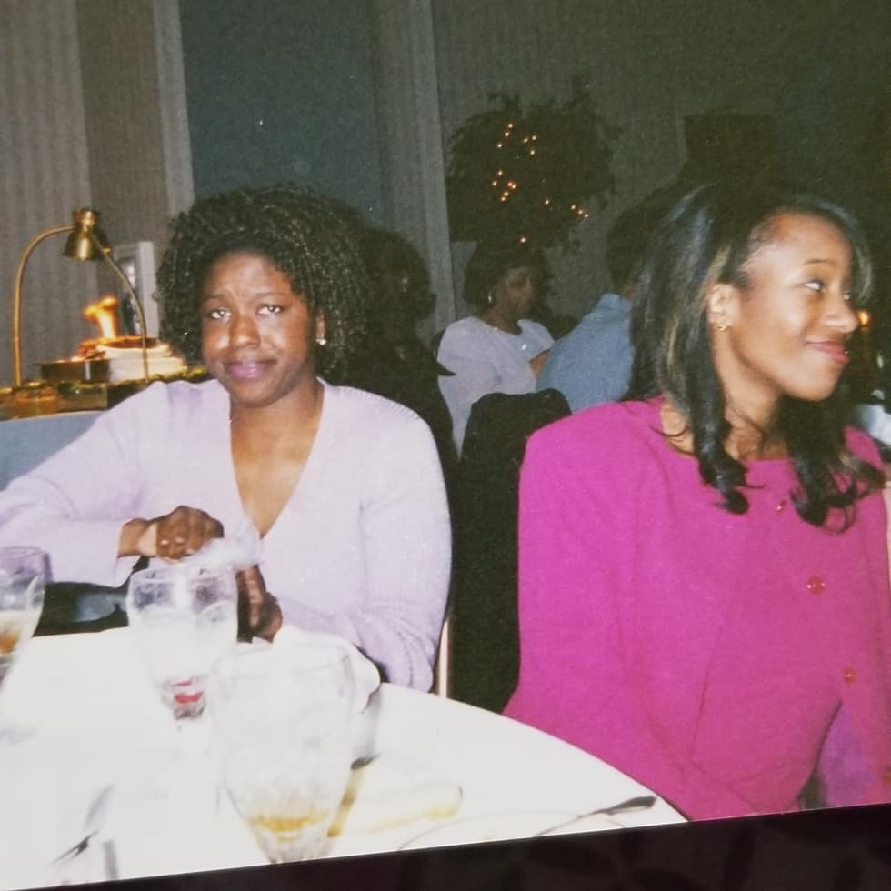 ljswiggins's tweet photo. Today we celebrate #11. Nicole Shinhoster Stephens is a cool, calm, classy lady! While her face will fool you, she has a great sense of humor and is so much fun to be around! She is a dedicated mother, and supportive wife.  Love you Sis! #13DaysofRevelations #EtaxiMade https://t.co/W4uHk7m72w