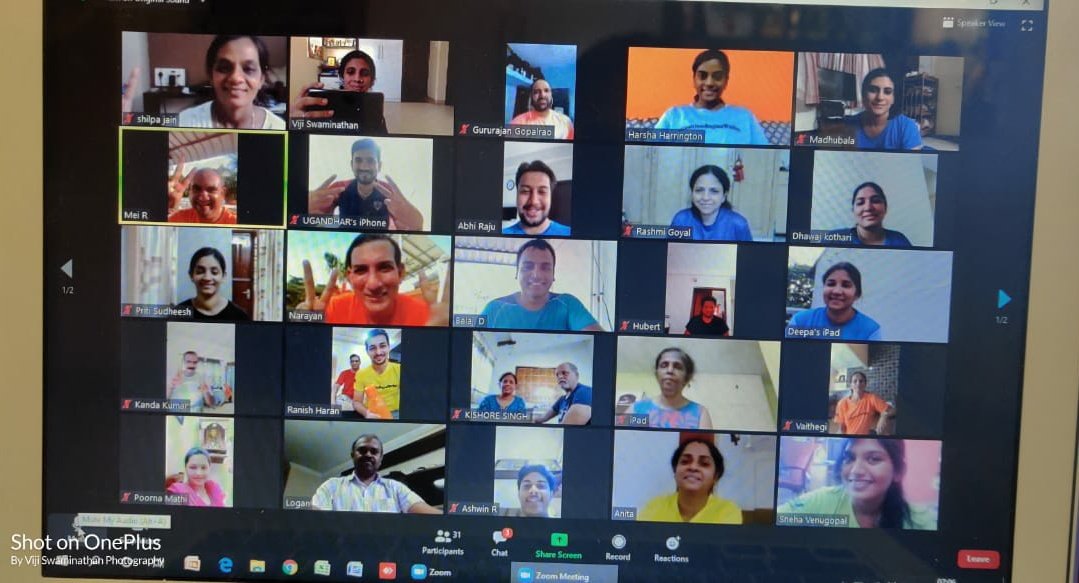 RunningUnis's tweet photo. New week begins with Wednesday Mini Tabata Workout Completion
Every week is a new journey that makes us realize to Grind better by reminding us the importance Posture/Form
Thank you Viji for workout schedule and thanks to 35 members for showing up this morning
#unisrunning https://t.co/ri45nB8301