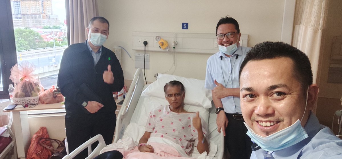 "Hey... No worries.. I'm recovering.. Be back soon, InshaAllah"

Doakan yg terbaik utk Pengarah <a href="/JKRSelangor/">JKR Selangor</a>

Lawatan terbaru keadaan Pengarah <a href="/JKRSelangor/">JKR Selangor</a> 3 Jun 2020.

<a href="/irshahabuddin/">shahabuddin</a> 
<a href="/zulkhairi_aziz/">Ir. Ts. Zulkhairi Hj. Abdul Aziz</a> 
<a href="/JKRMalaysia/">JKR Malaysia</a> 

#YNWA
#RECOVERINGPROCESSVERYPOSITIVE