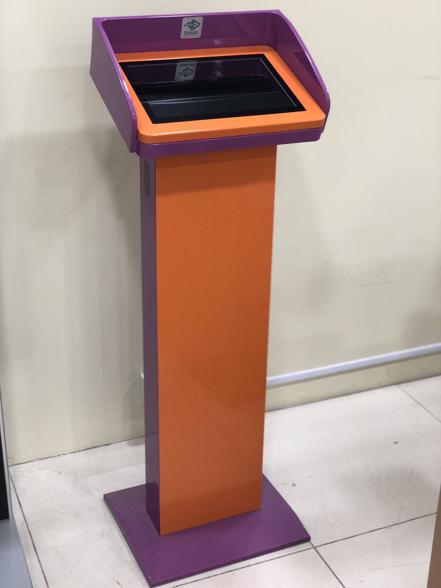 TamamElectronic's tweet photo. جهاز تقييم مستوى الخدمة! 
Customer Feedback Kiosk

تقيم مستوي الخدمات للشركات والجهات الحكومية والمستشفيات والمراكز التجارية 
عبارة عن جهاز لمس 13 انش نظام ويندوز او اندرويد حسب الرغبة. 

السعر يتراوح من 3000 ريال الي 5500 ريال 
للتواصل واتساب او ايميل 
info@tamamco.com https://t.co/OaLzo9dPNQ