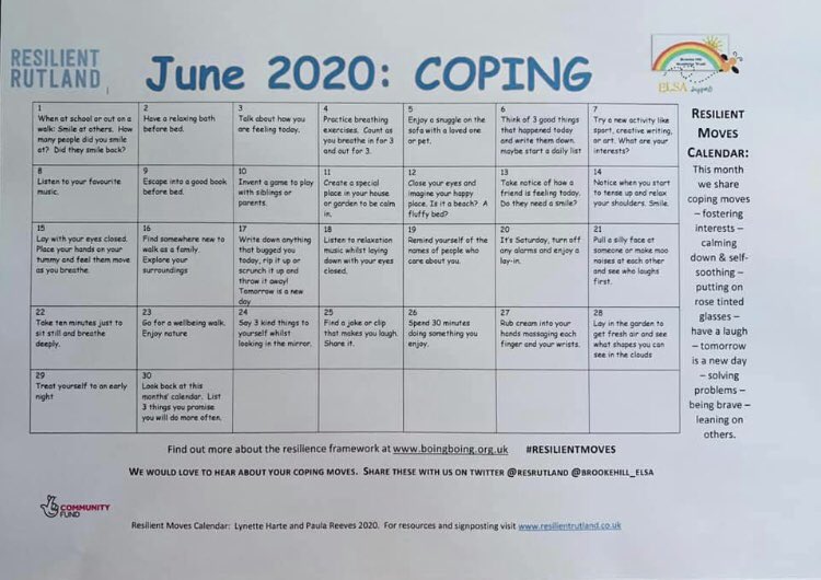 An amazing resource by @LynetteHarte @ResRutland <a href="/BrookeHill_ELSA/">Brooke Hill ELSA</a> really useful to use with children returning to school