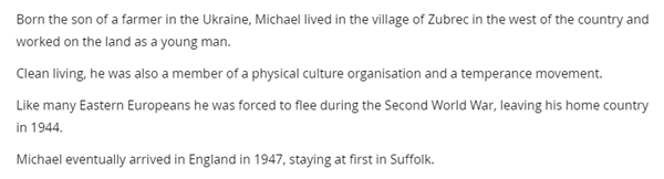 Many of AUFCGB's members are ghosts, especially branch leaders.Look at Michael Muzyka.How did a wholesome FARMER end up as a senior figure for a Waffen-SS veterans association? /26