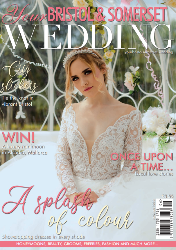 Say hello to the brand new cover of Your #Bristol &amp; #Somerset #WeddingMagazine!
Issue 77 is available soon at yourbristolsomerset.wedding/free-download

All our dreams have come true with this fairytale-inspired image by <a href="/lillysells/">Lilly Wilson</a>. See the full shoot on page 59. #weddingday #bath