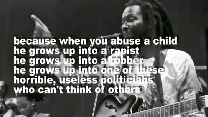 LordRotim's tweet photo. An abused child grows up into a damaged adult. A damaged adult who then looks to pass on that abuse. When you abuse a child, he grows up into:
A rapist
A robber
One of these useless politicians who can't think of others - @Beautiful_Nubia
Twitter NG #SayNoToRapist #Trainyoursons https://t.co/DOKwdNnld8