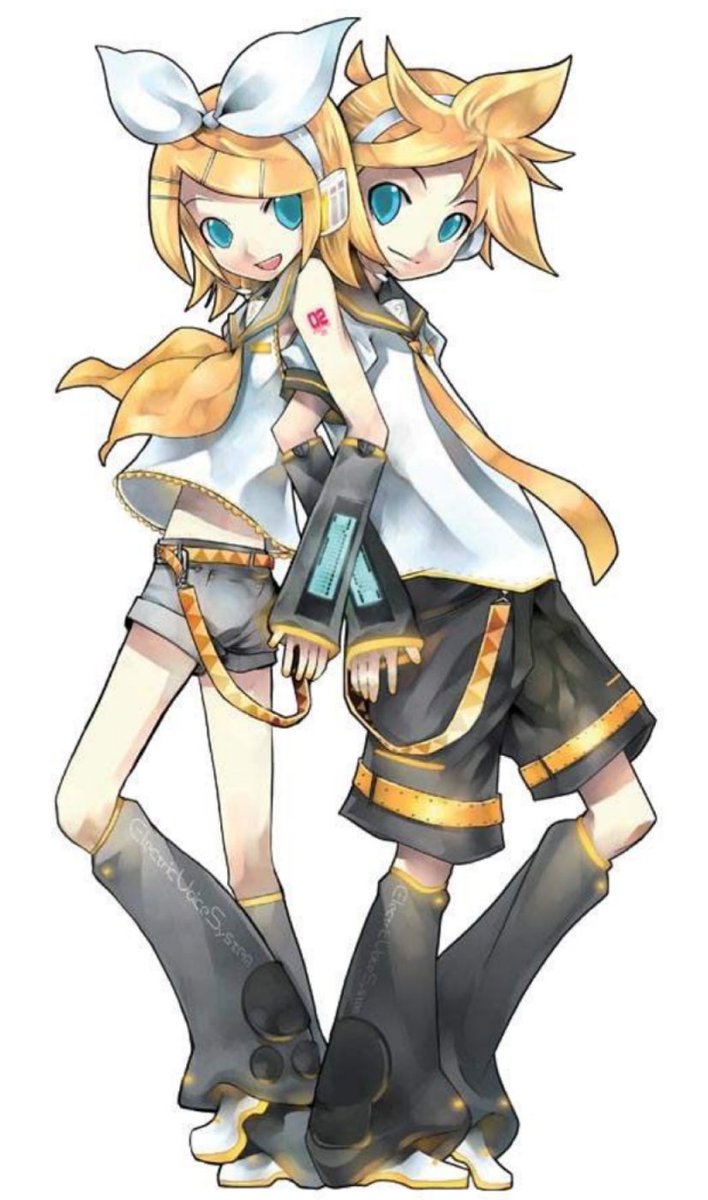 鏡音レン ,鏡音リン 「全てはここから始まった。これからも描くよ。
#KagamineRinLenDra」|和黄(わこ)のイラスト