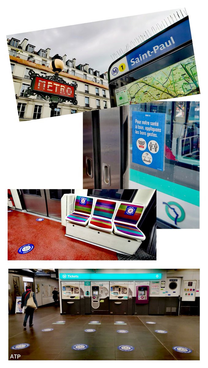 Aux4coinsdu4's tweet photo. #DeconfinementJour24 
  Métro (1900-2020)   St Paul
en surface et en sous-sol...
#ParisCentre #Paris 
#RespectDesConsignes
#ProtegezVous #ProtegezLesAutres
#CoronaVirus va-t'en https://t.co/qpZVhCTBZ4
