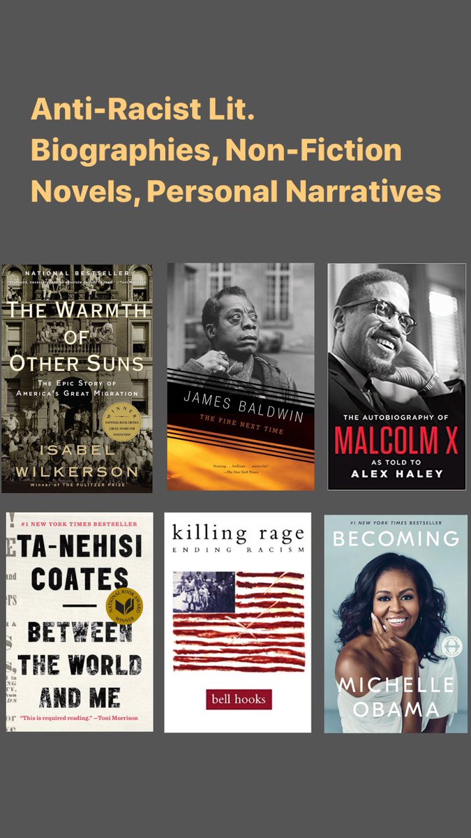BeverleyBMiles's tweet photo. Anti-racism researcher @victoriaalxndr shares reading guide - a thread

#racism #whiteness #criticalracestudies #antiracism
#selfeducation #schoolFAIL #edchat #oppression #injustice #liberatingstructures #changemakers #designjustice #academicchatter #highered #edtech https://t.co/bU7zzCMBtC
