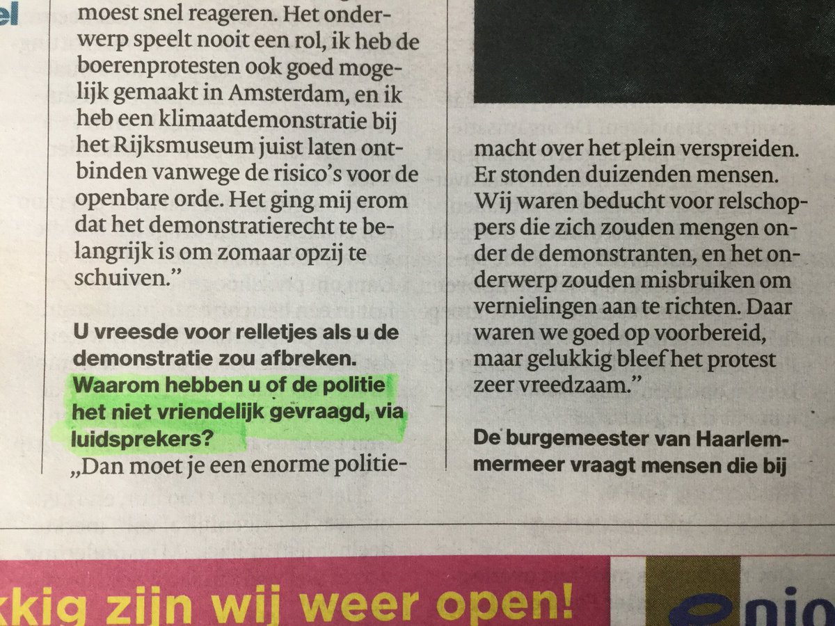 Vandaag in het #AD. Het lukt #Fatale #Femke níet om gewoon antwoord te geven op de gestelde vraag. #HalsemaAftreden #HalsemaOut #Halsema #Amsterdamned

<a href="/emmapeel100/">Els</a>