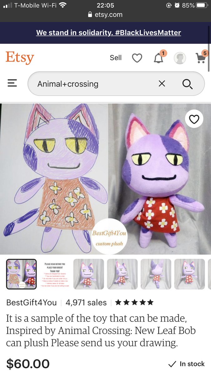 bob plush animal crossing