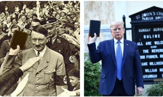 amriana's tweet photo. @EdanClay @realDonaldTrump #FakeChristian45
#FalseProphet45 https://t.co/vMQ86IwHOv