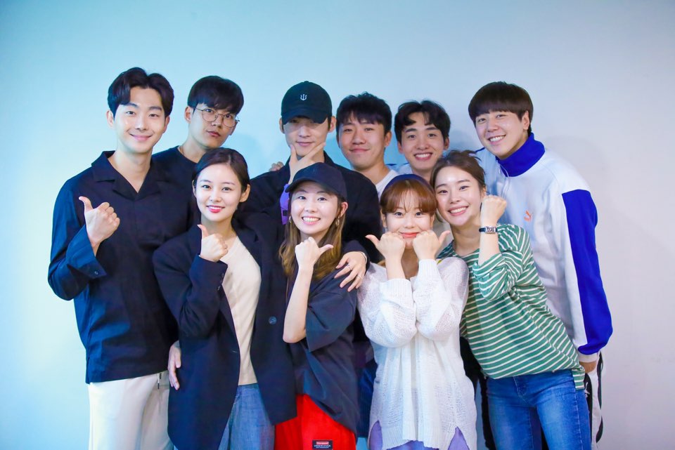 cont2018's tweet photo. 연극 <찬란하지 않아도 괜찮아>
연습실 입성! 두둥!! 찰칵😘 
#찬차나 응원 부탁드립니다!

📣2020년 7월 18일 ~ 8월 23일
📣아트원씨어터3관

#웹툰 #까마중작가님
#찬란하지않아도괜찮아
#내이야기의주인공이야
#박소담 #박희원
#김영진 #임건혁
#이종원 #김찬
#서정준 #이민재
#유정아 #정여원 https://t.co/cmsdWn9twY