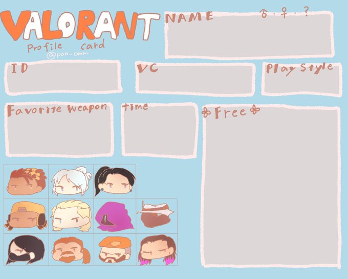 Valorantフレンド募集のtwitterイラスト検索結果 古い順