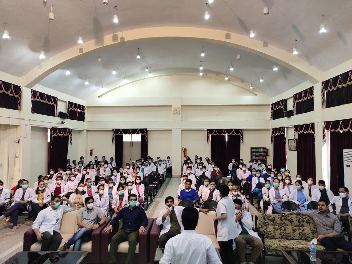 DocstoryNepal's tweet photo. Day 7 : NMC Incident Update

Meeting going on between doctors of NMC

#soliditary #savedoctors #saveoursaviours
#stopviolenceagainstdoctors #wearenotgod #wearenotdevil #wejusttrytoheal #jailwithoutbail #savemedicalfraternity #savemedicalfraternitymovement 

@ Dr Mani Bikash https://t.co/ZNj2tjOltw