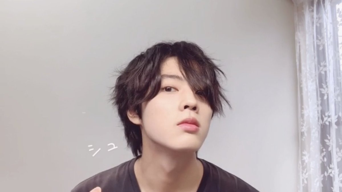 龍我のヘアセット動画、ヘアセットよりも横顔〜〜！！美〜〜！鼻筋