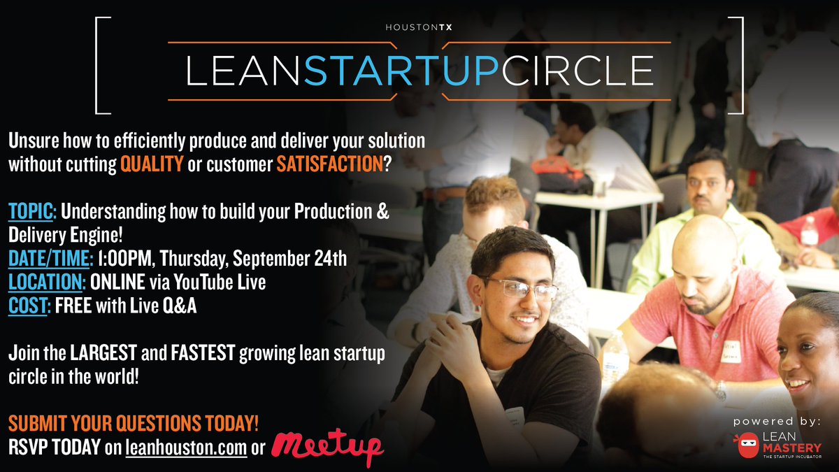 Houston Lean Startup tweet media