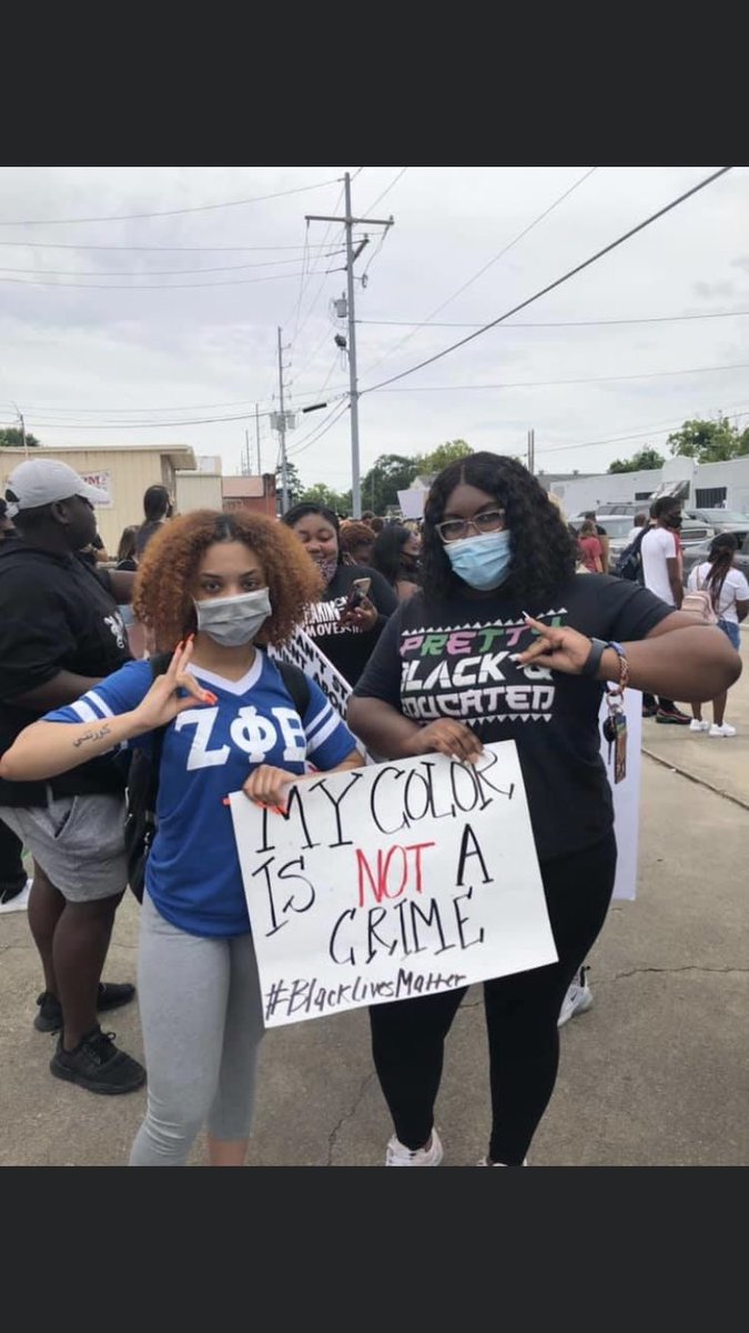 WE DEMAND JUSTICE. NO JUSTICE. NO PEACE ✊🏾🖤 We thank all students who are standing up for justice. ZETA PI LOVES YOU🖤