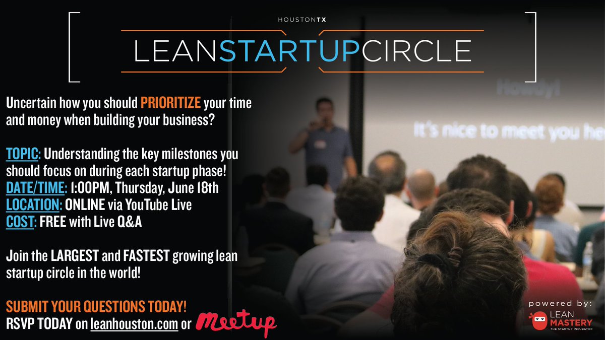 Houston Lean Startup tweet media