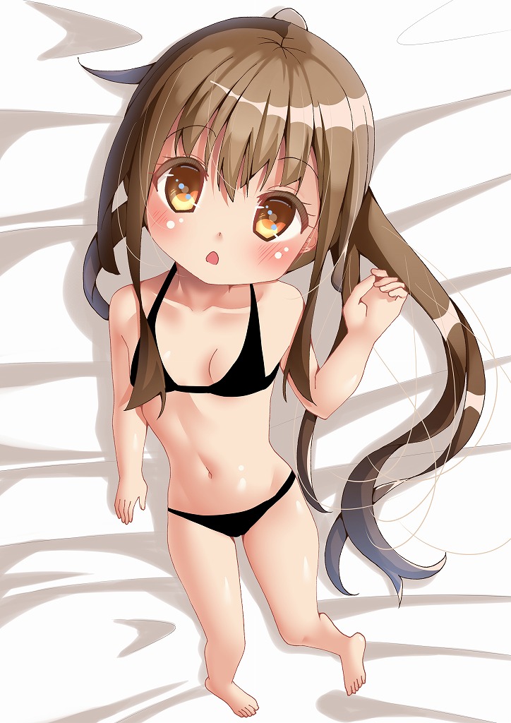 #艦これ
文月ちゃん描きました～～～～～ 