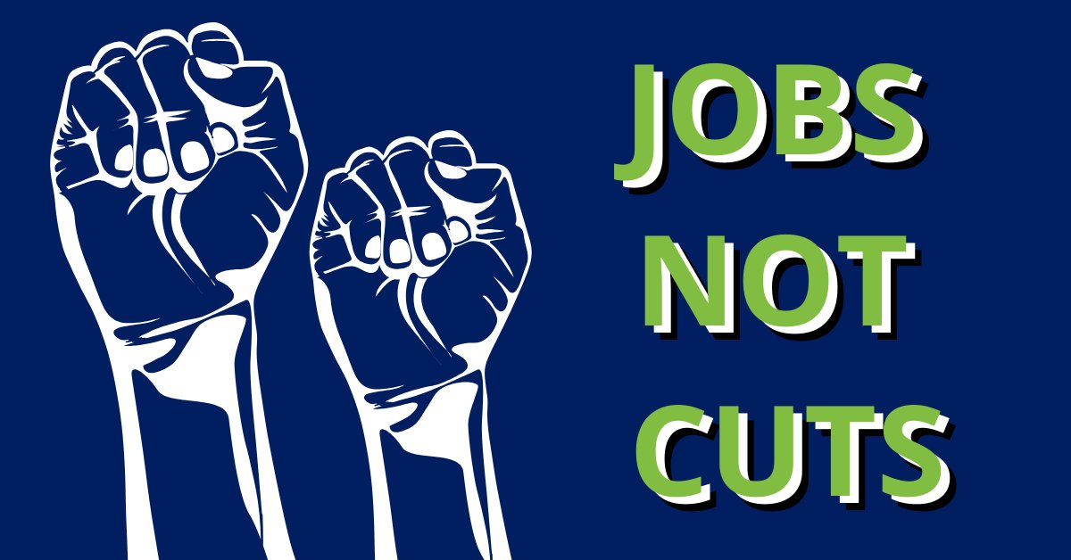 ProfsAustralia's tweet photo. #JOBSNOTCUTS | We are in the midst of a global health crisis and the very people we turn to are facing job cuts. Let’s stand together and support public sector workers 👉👉👉https://t.co/v9pKZNu8S4 https://t.co/tf6FYGjpzg